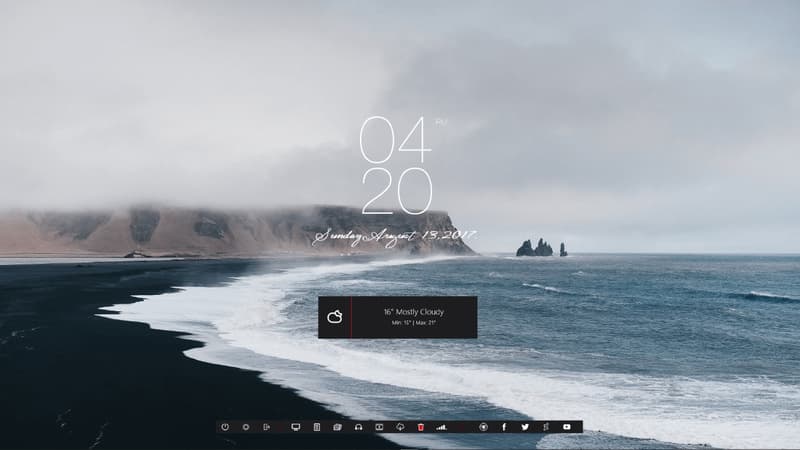 Rainmeter—桌面自定义工具插图1