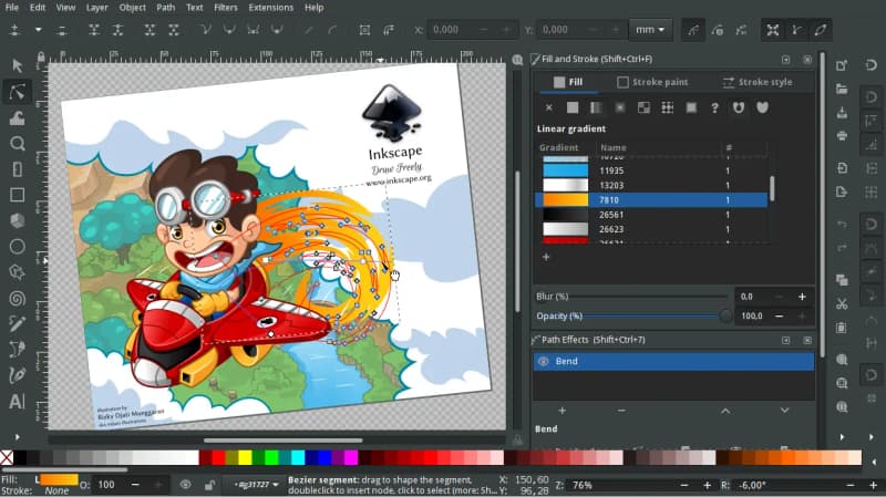 Inkscape—开源的矢量图形编辑软件插图