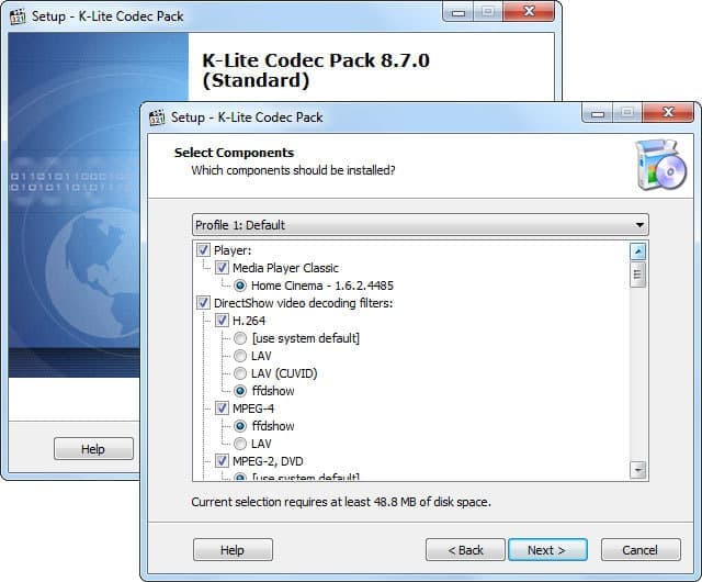 K-Lite Codec Pack—多媒体编解码器套装插图