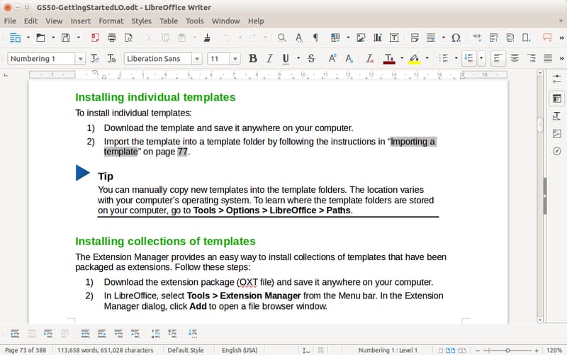 LibreOffice—开源办公套件插图1