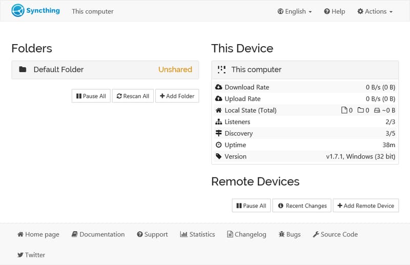 Syncthing—开源的文件同步工具插图