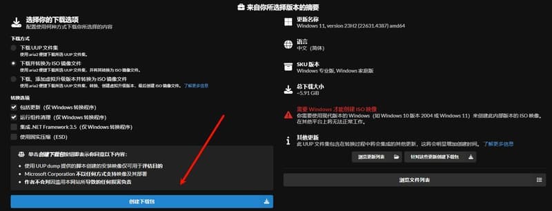 如何在Windows 11 24H2发布后获取23H2版本的ISO文件插图2