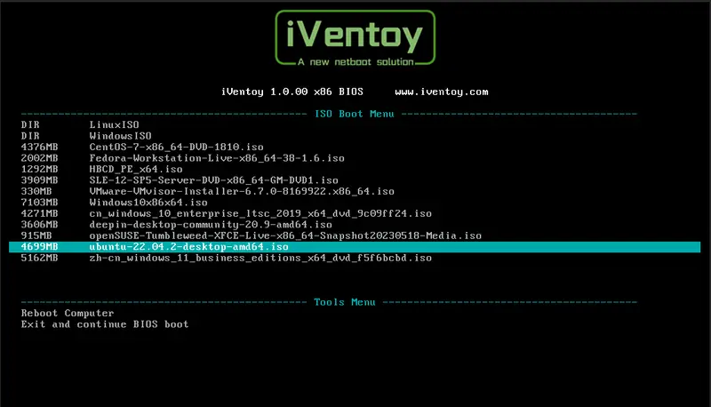 iVentoy—增强版PXE 服务器，多系统启动工具插图