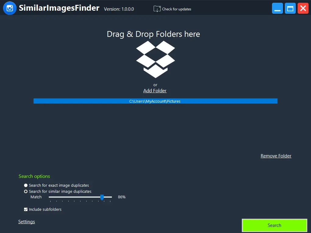 SimilarImagesFinder—轻松查找和删除重复及相似图片插图