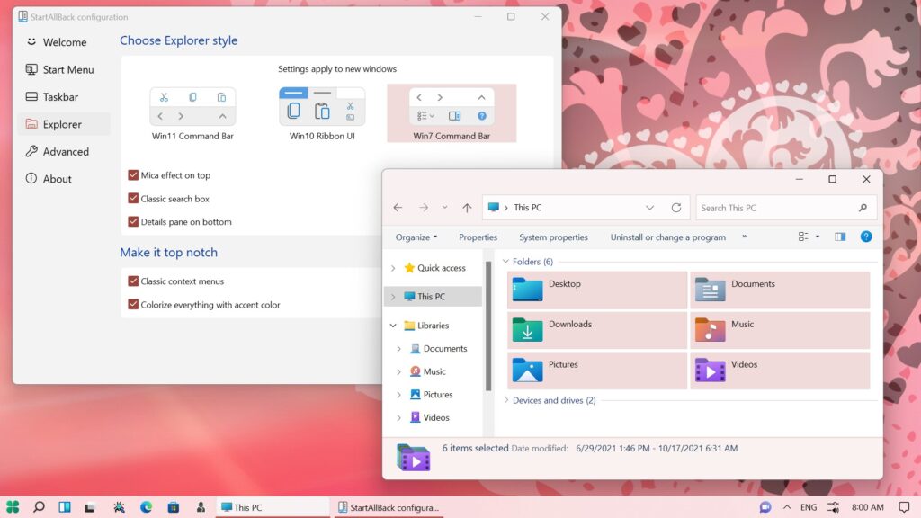 StartAllBack—自定义Windows 11用户界面（UI）插图1