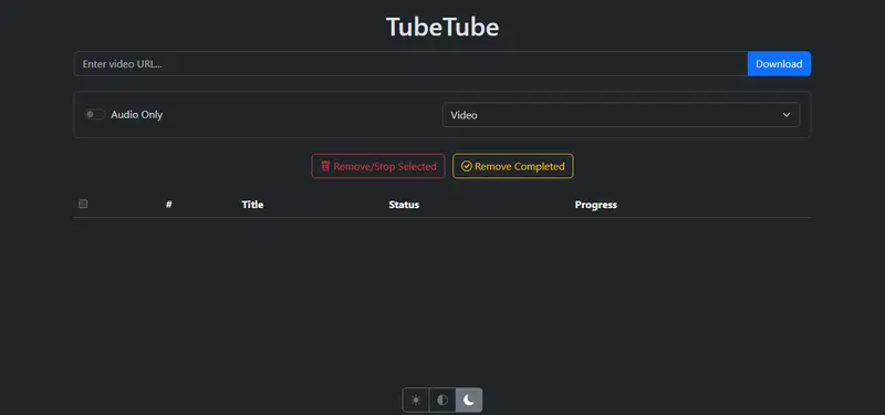 TubeTube—专为方便下载 YouTube 视频和音频设计的 Docker 应用插图