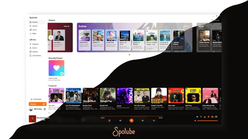 Spotube—开源的Spotify客户端插图